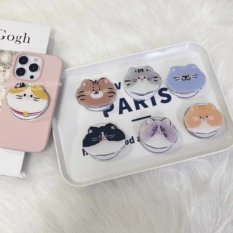 

Держатель для мобильного телефона с мультяшной собакой, милое кольцо Toks, расширяющийся держатель для Iphone, кронштейн для пальца, подставки для телефона, аксессуары для телефонов