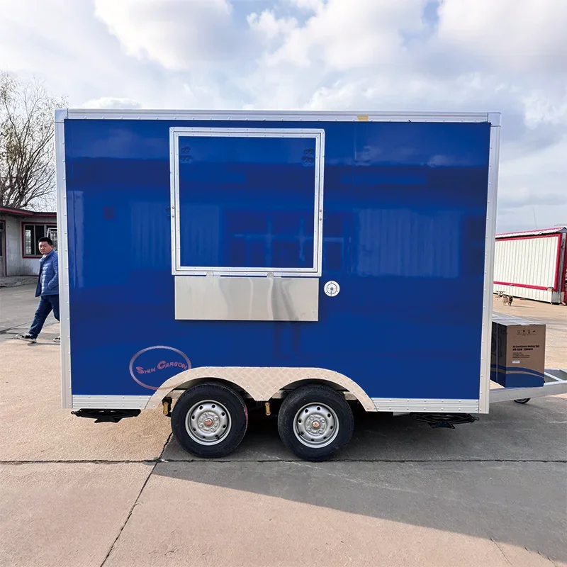

Exquisite Compact Mobile Outdoor Food Trailer Flexible Catering Kitchen on Wheels for Events