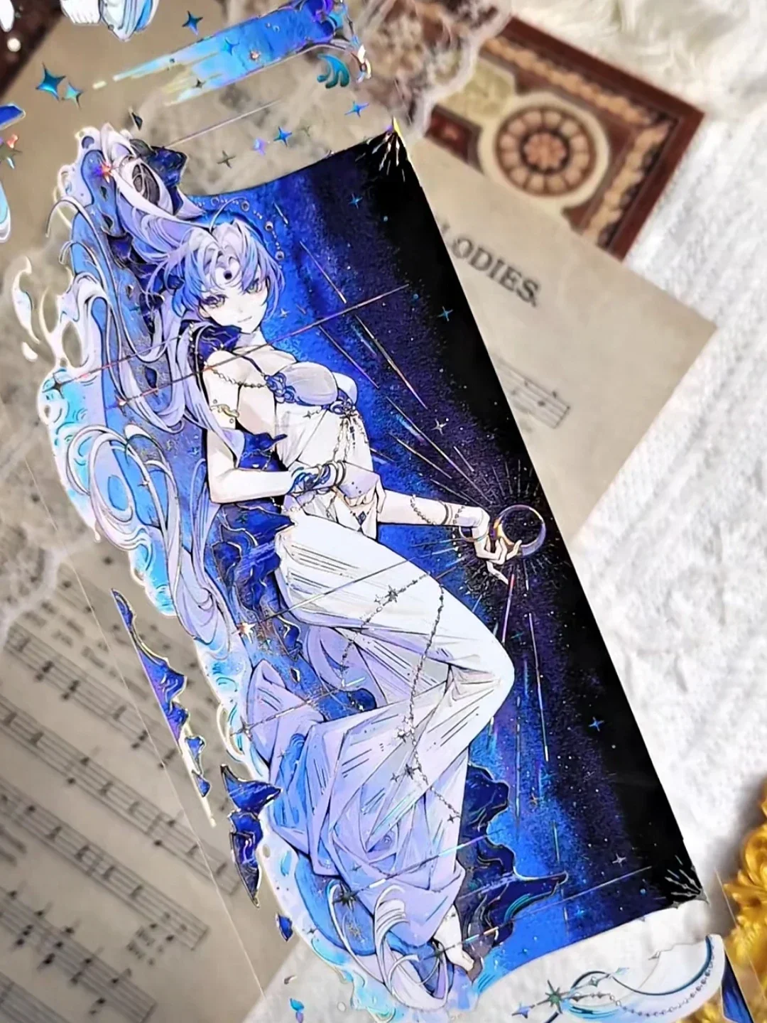 

Baiye Fairy Girl Masking Shiny PET Tape