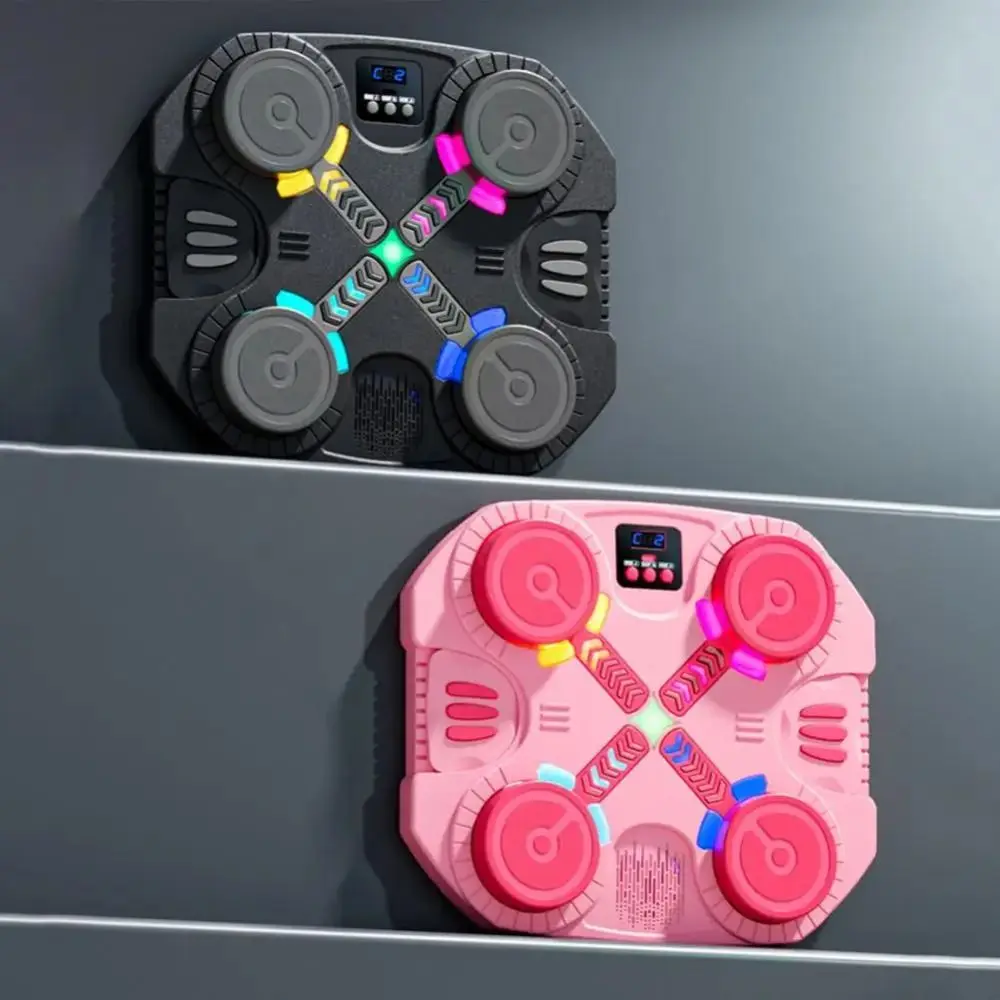 اتصال بلوتوث آلة الملاكمة الموسيقية الذكية الحائط الحد من الضوضاء الملاكمة الهدف الإلكتروني مع قفازات الملاكمة #3