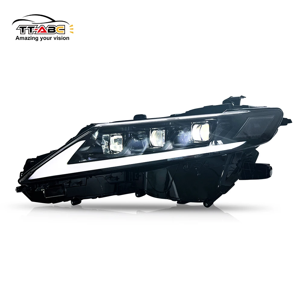 

Заводские RGB фары для Toyota Camry 2010-2023 SE/LE/XSE/XLE/TRD, цветные DRL, полностью светодиодные фары, аксессуары для фар