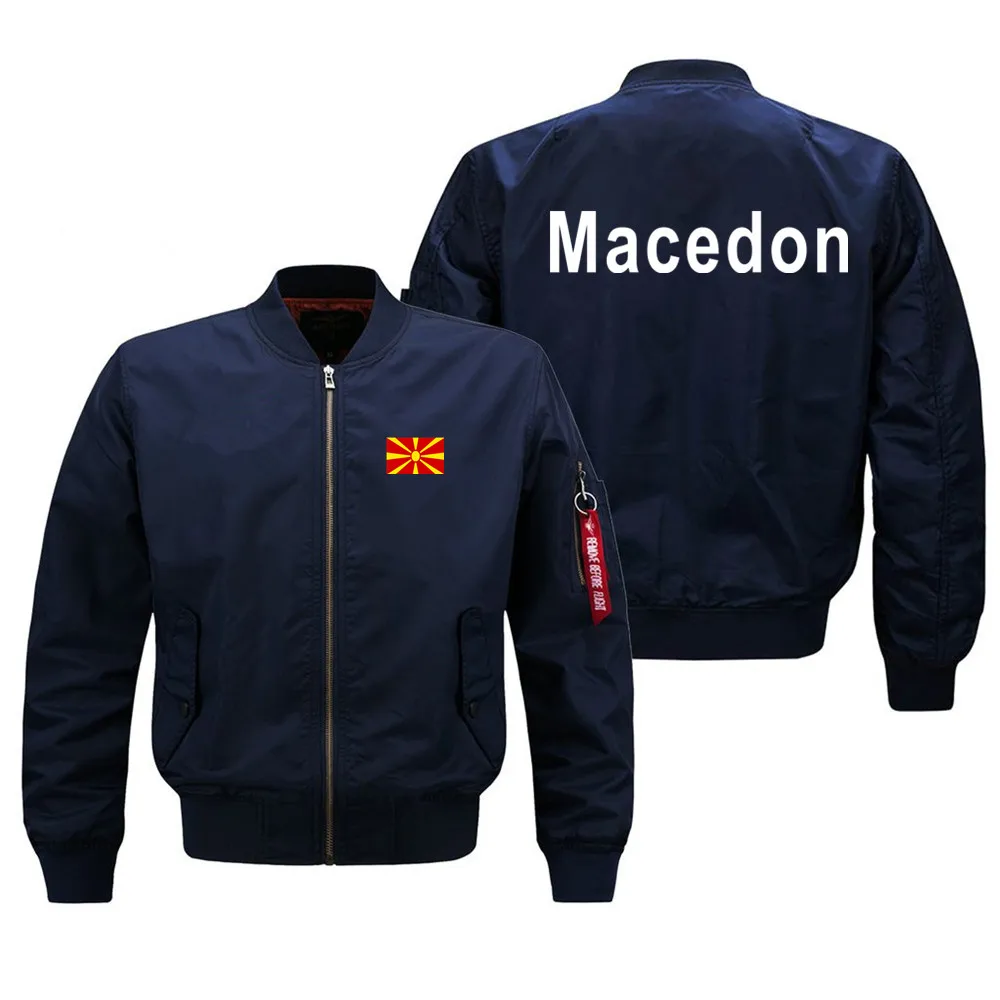 

Hot Top Quality Spring Autumn Winter Jackets for Men 2023 Macedonia Print Pilot Jacket Ma1 Bomber Jackets Man Coats Jackets