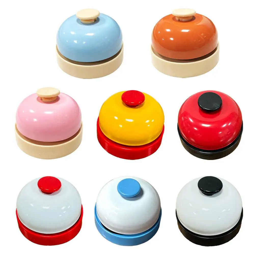 Handgepresste Glocke Spielzeug Hand Klatschen Glocke Reaktion Training Spiel Reaktion Glocke Esstisch Glocke Drücker Brettspiel Spielzeug Zubehör – Detail 8