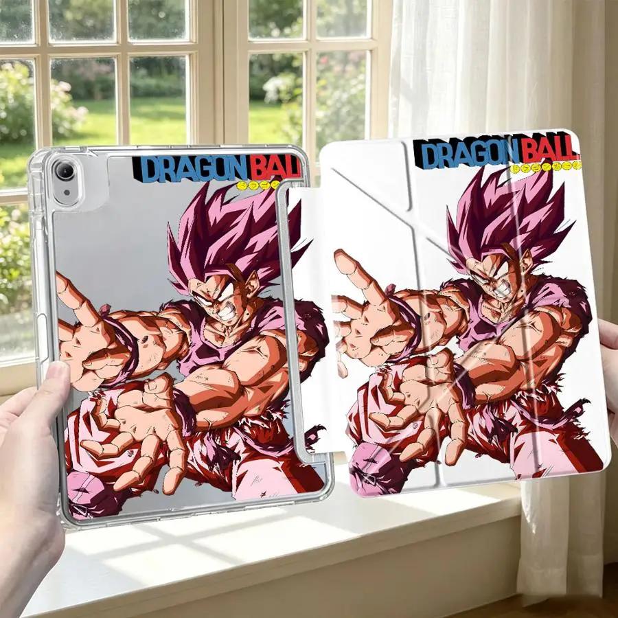 Dragon Ball Saiyan Tablet Case For Samsung Galaxy Tab S8 S10 Lite S7 FE A11 A8 A9 Plus S9 Plus With Pen Slot Cover