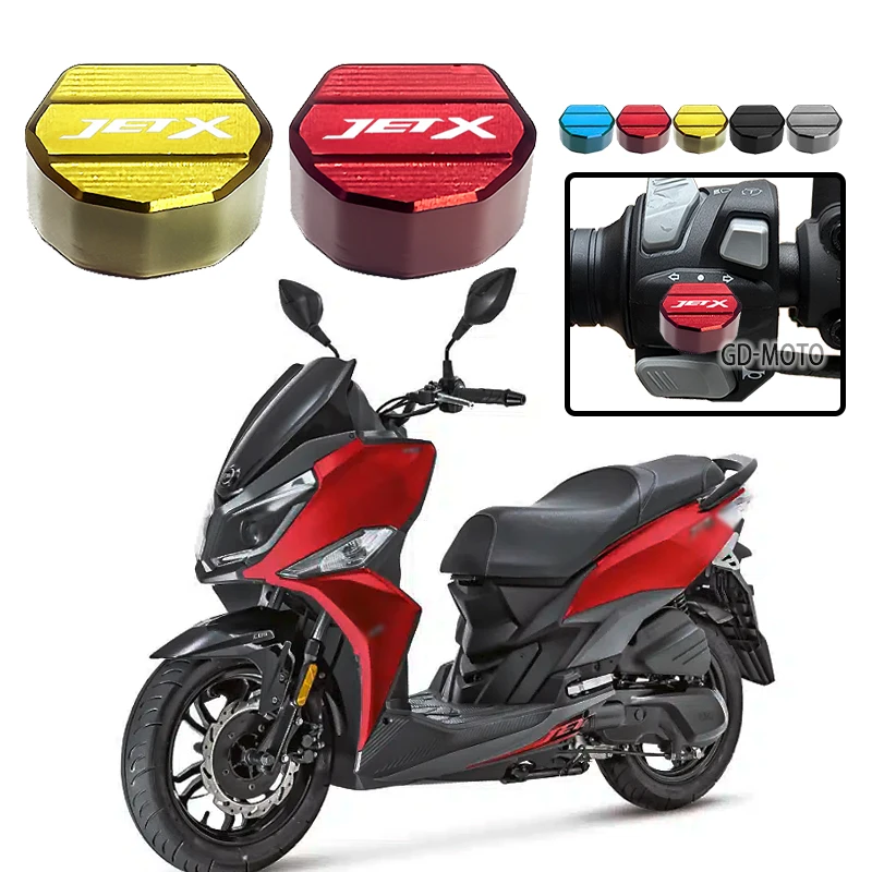 

For SYM JET X 125 150 200 JETX150 JETX125 JETX200 Mototcycle Accessories Switch Button Turn Signal Switch Key cap