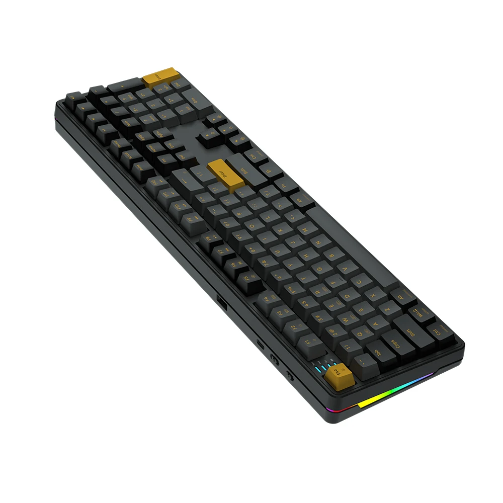 New Release 108 keys Mechanical Gaming Keyboard Hotswap  and Wireless Technology for Gamers