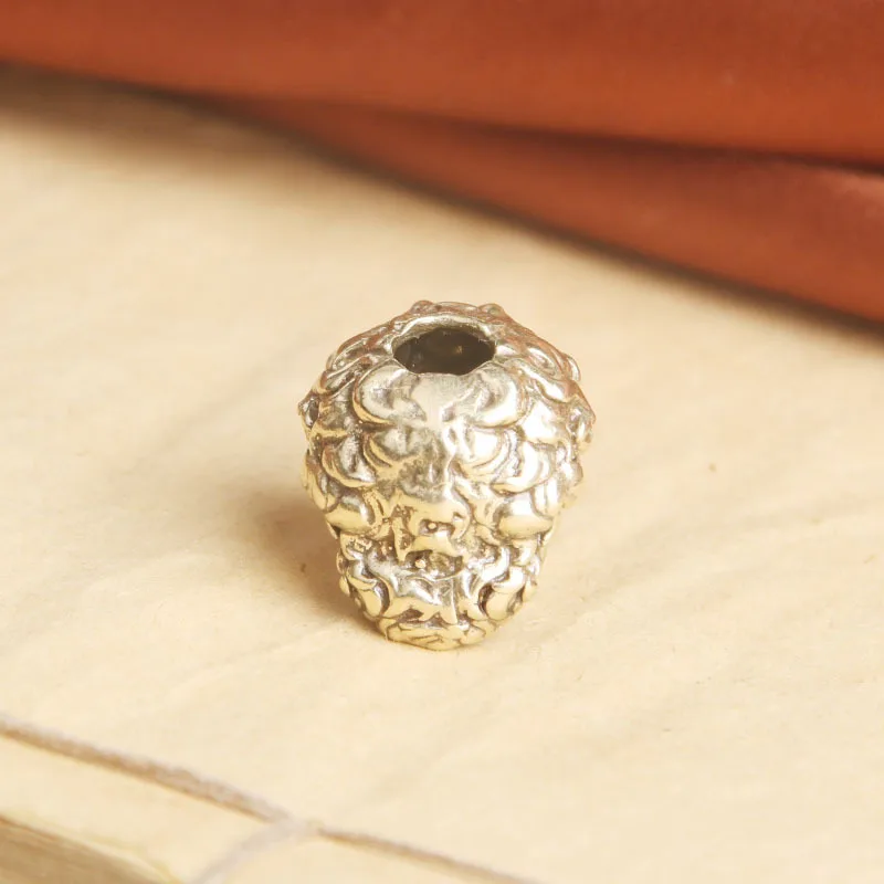 Pure Brass David Bronze Sculpture Rope Pendant DIY Jewelry Accessories Bag Leather Pendant Knife