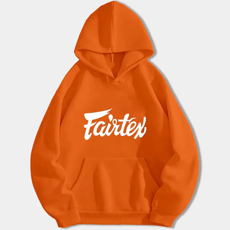 Fairtex Thailandia Felpa con cappuccio Muay Thai Kickboxing Abbigliamento sportivo casual Unisex Autunno Inverno Allentato Street Fashion Hipster Pullover con cappuccio