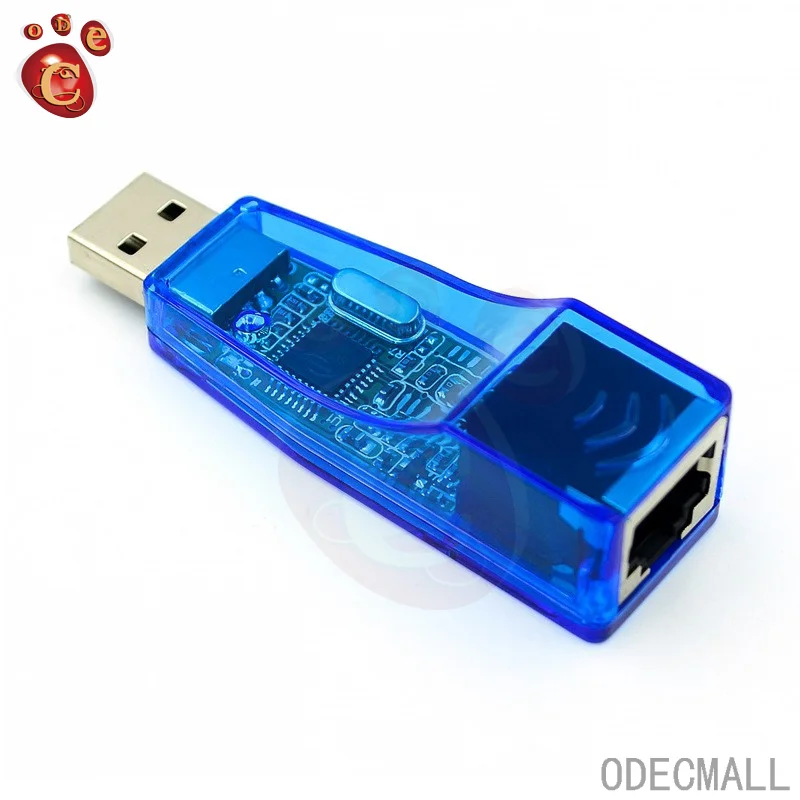 USB 10/100Mbps network card USB to RJ45 Ethernet LAN network converter suitable for PC laptop Win 7 Android Mac adapter