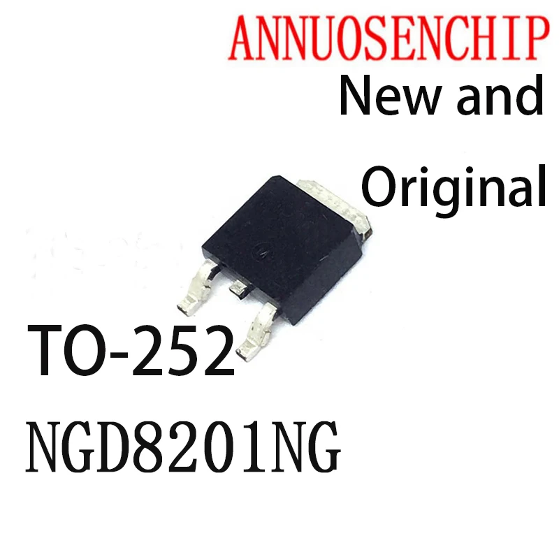 10PCS New And Original TO-252 NGD8201AG TO252 NGD8201 SOT252 8201AG 8201NG NGD8201NT4G NGD8201ANT4G NGD8201NG