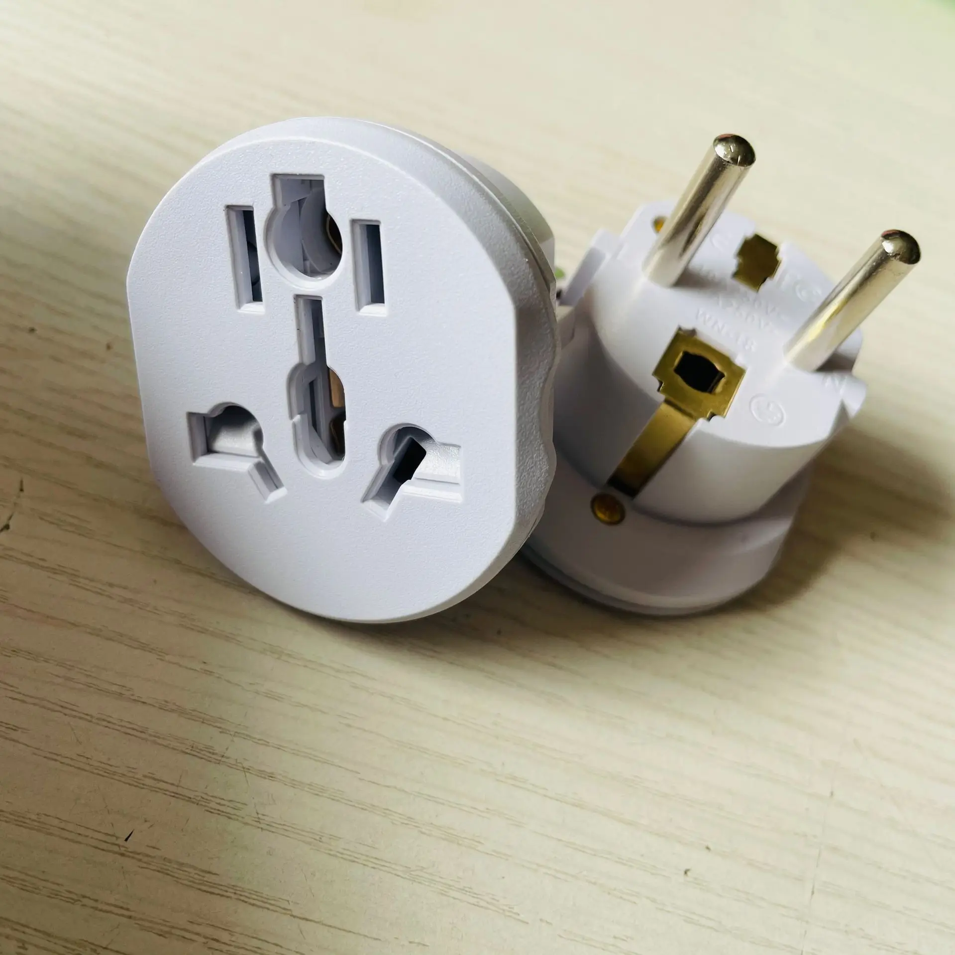 Korea EU Plug Adapter 16A 250V Travel Adapter Converte image 2