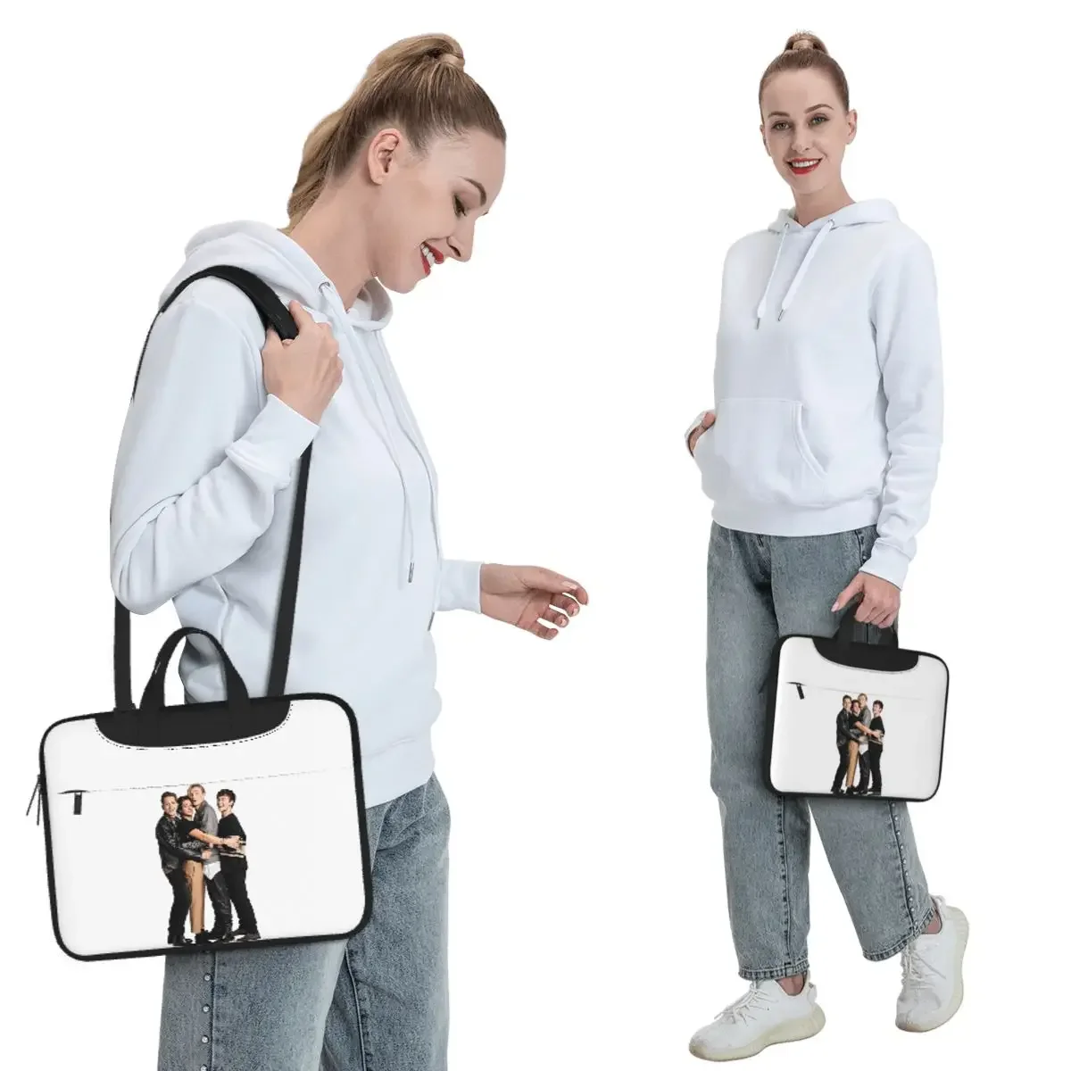 The Vamps Merch Crossbody Laptop Bag Case Computer Bag Resistant Protective Notebook Pouch for Macbook Pro Lenovo