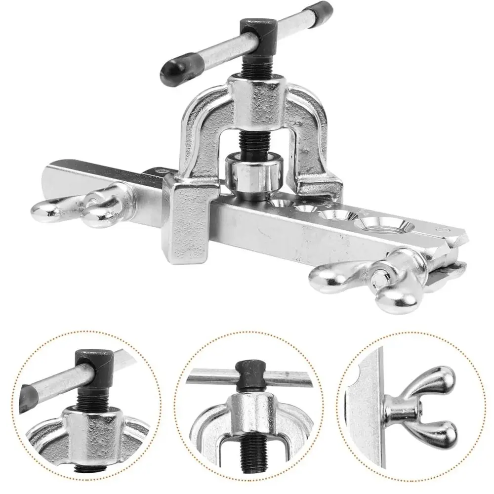 

Metric/Inch Copper Tube Expander 45 Degree Silver Tubing Pipe Expander Press Type Pipe Flaring Tool Flaring Tool Set