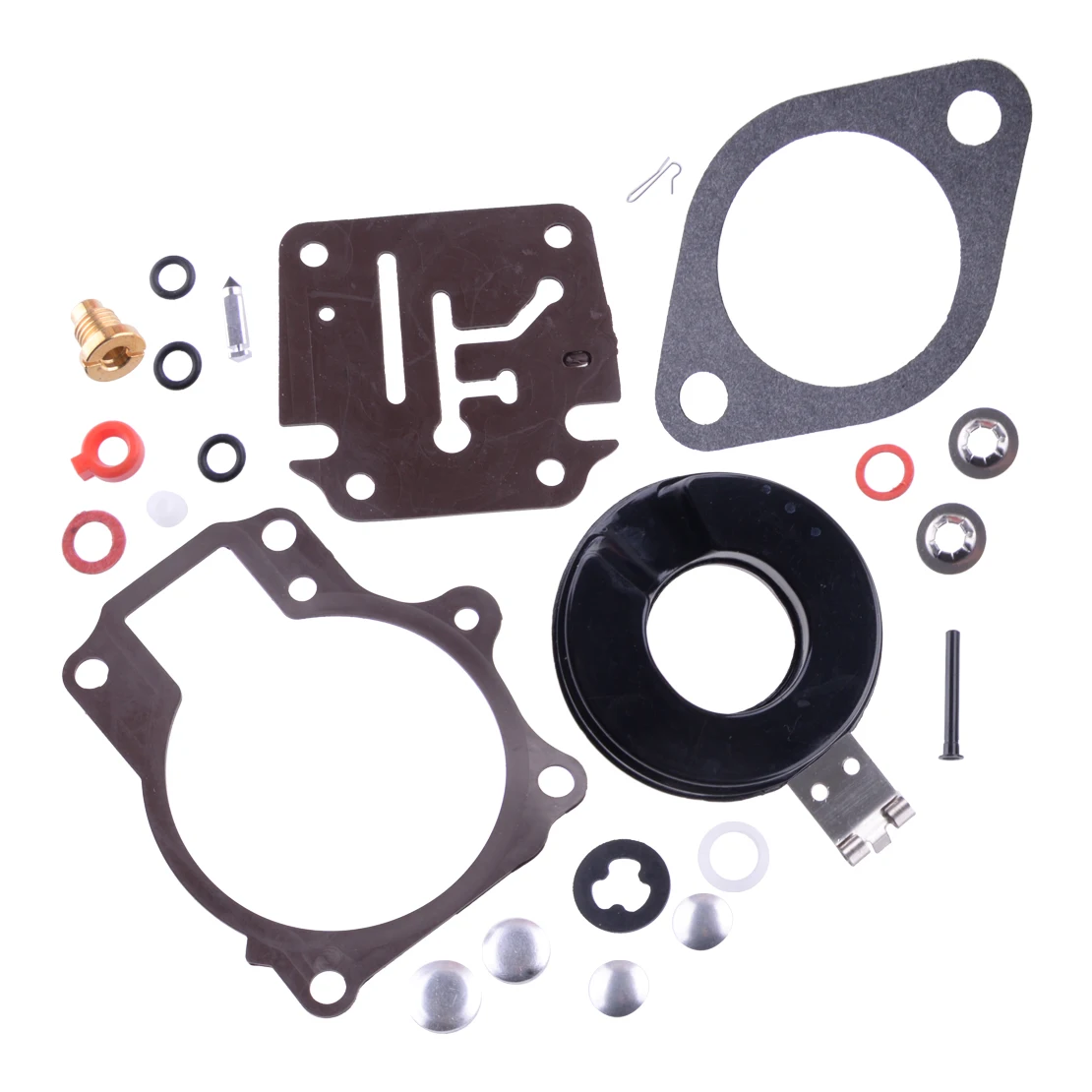 396701 1 Set Carburetor Rebuild Repair Kit Fit For Johnson Evinrude 18 20 25 28 30 35 40 45 48 HP 392061 398729 18-7222 18-7042
