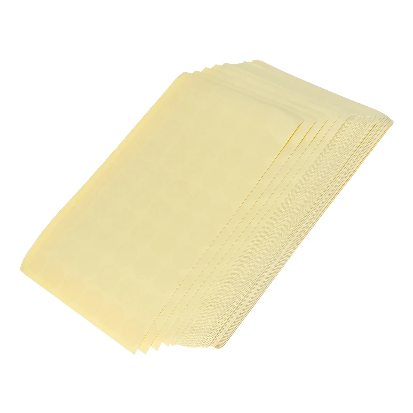 

84 Sheets Round Transparent Stickers Self-Adhesive Clear Labels for Packaging Sealing Envelopes Gift Wrapping Craft Lightweight