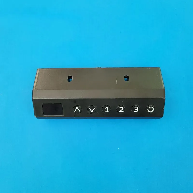 حامل كهربائي مكتب 96C8 طقم محرك DC24V 3.2N.m المدمج في قاعة الاستشعار طاولة رفع محرك كهربائي قابل للتعديل وحدة تحكم يدوية