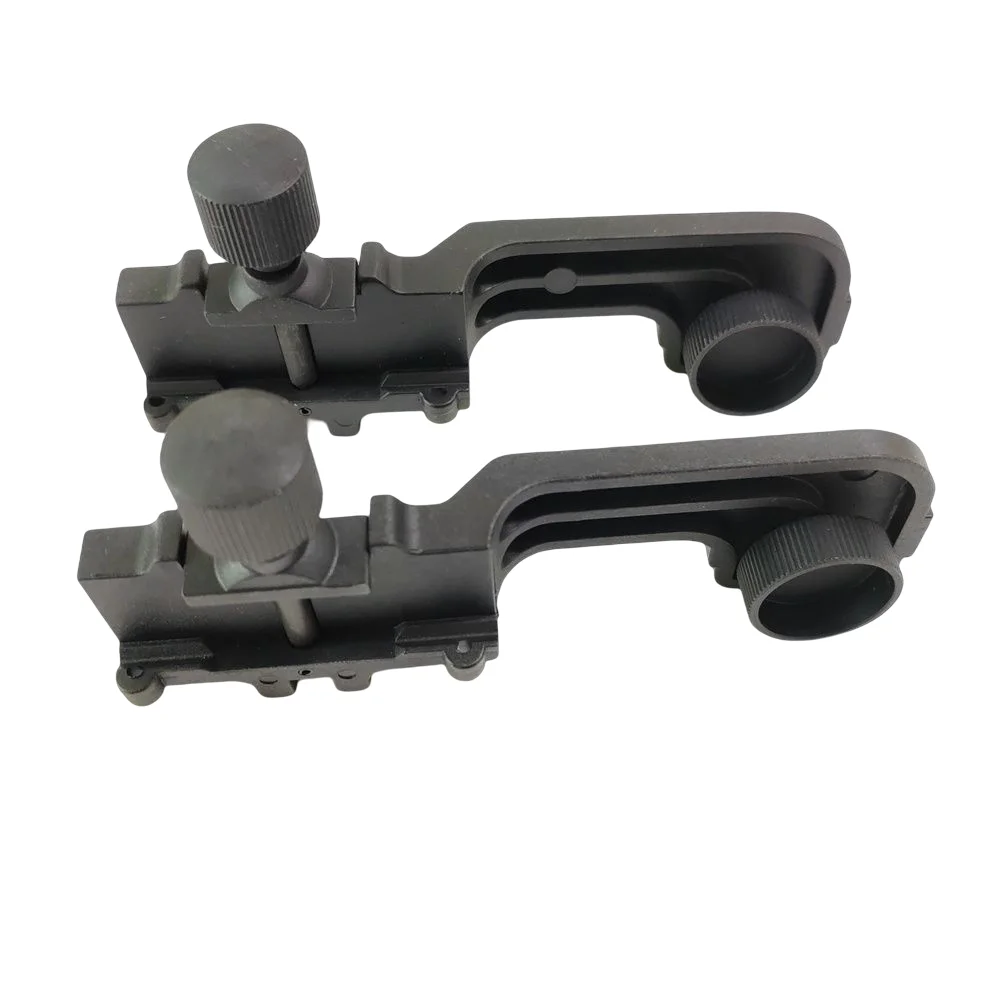 Polímero tático de alumínio montagem nvg 20mm picatinny trilho adaptador para caça pvs 14 pulsar gs 1x20 visão noturna rifle escopo visão