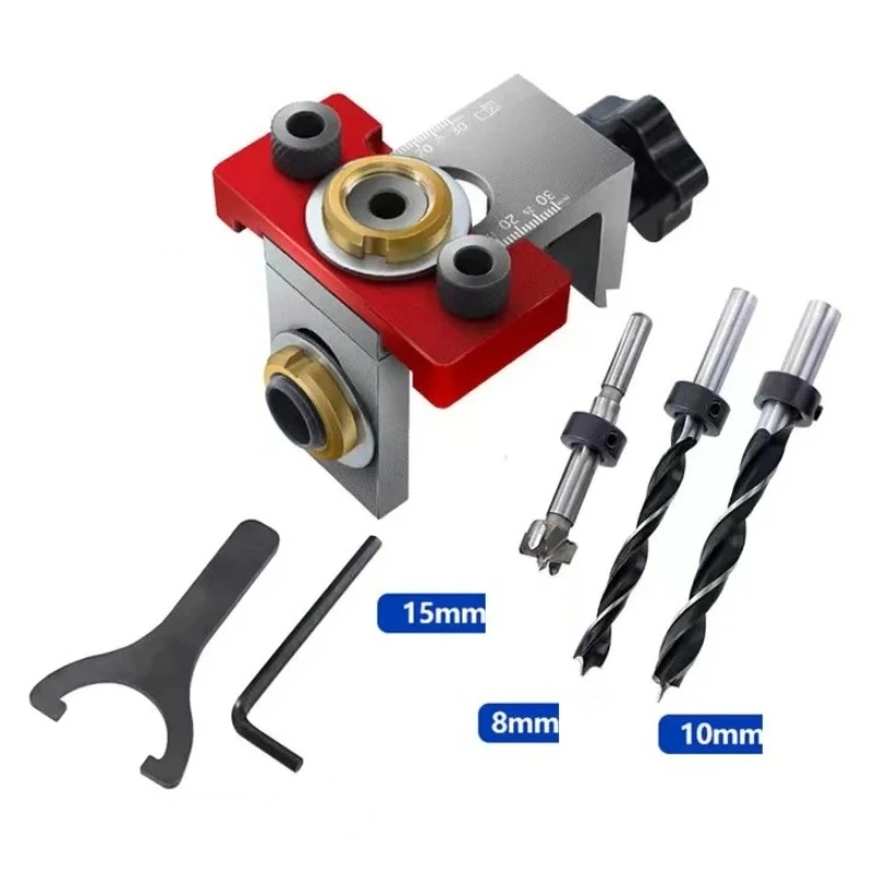 

Positioner Hole Positioner Drilling Woodworking Oblique Hole Positioner Drill Bit Pocket Drilling Hole