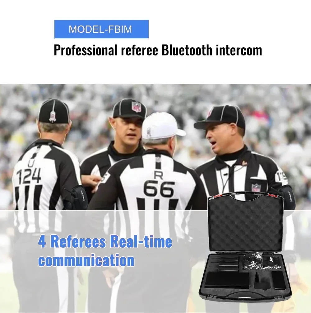 

EJEAS FBIM 4 Smart full duplex referee headset Intercom System Referee Intercom System Wireless referee intercom 42025