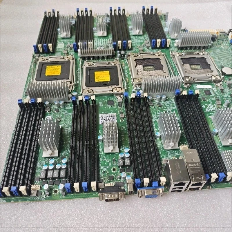 90% Good Used X10QBL‑4 Four‑Way Server Motherboard, Support E7‑8890 V3 / V4 CPU, Original Fully Functional Disassembled Board