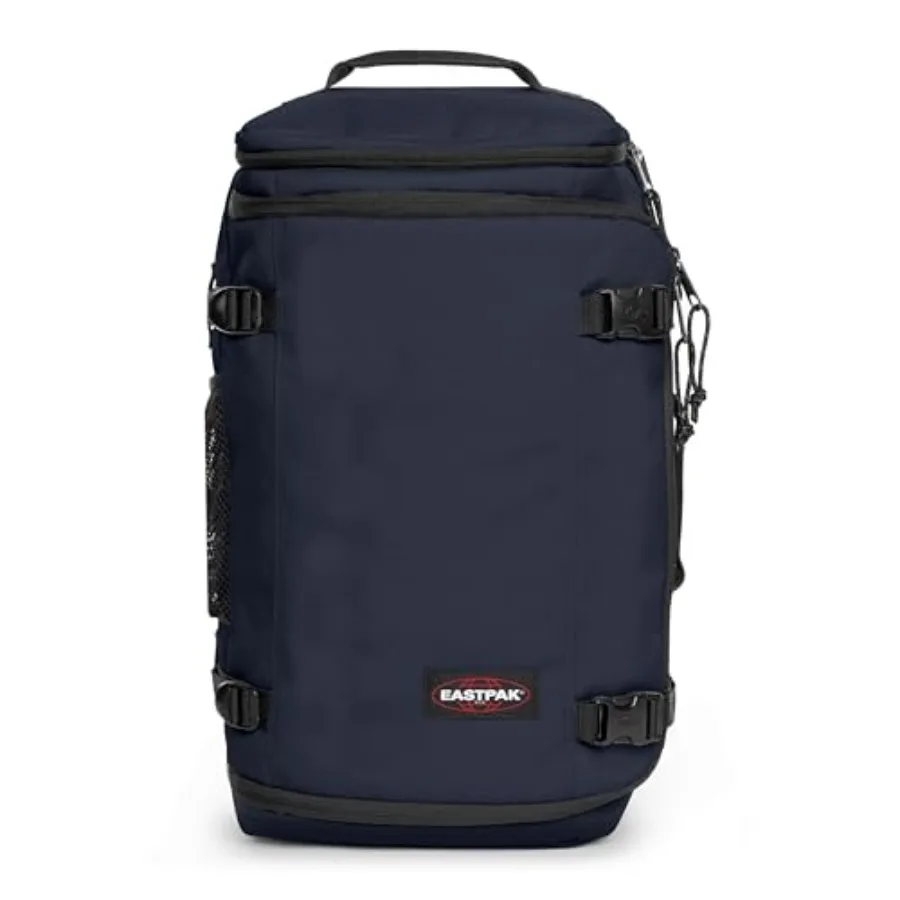 Carry Pack Convertible Duffel Backpack for travel, durable nylon, black, 30L cabin-size with laptop sleeve, water bottle holder
