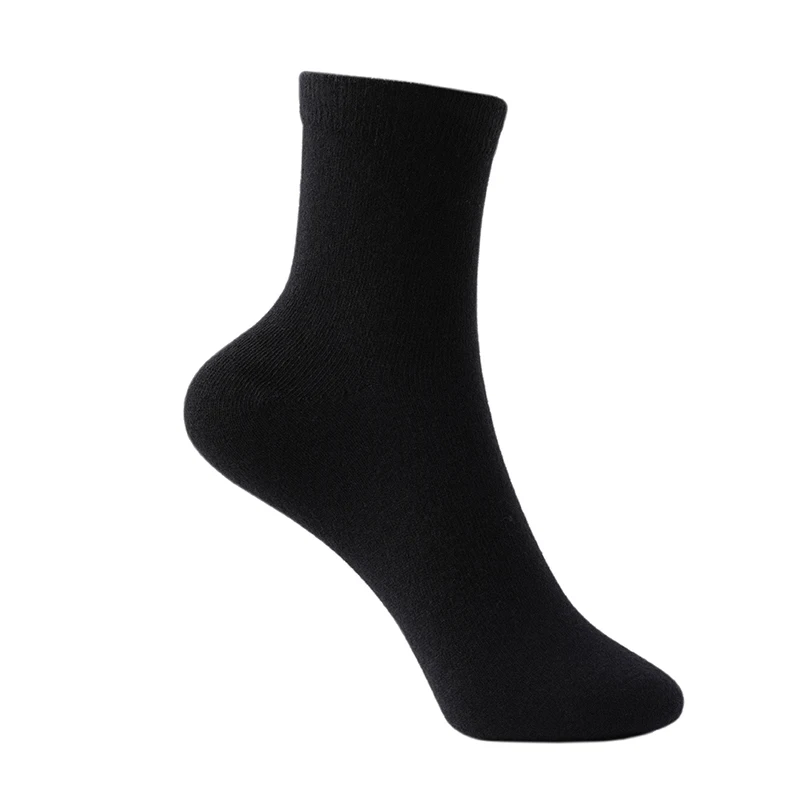 Cashmere socks Women 100%  authentic pure cashmere mid-tube socks warm socks men\'s casual business high-end socks mid low sock