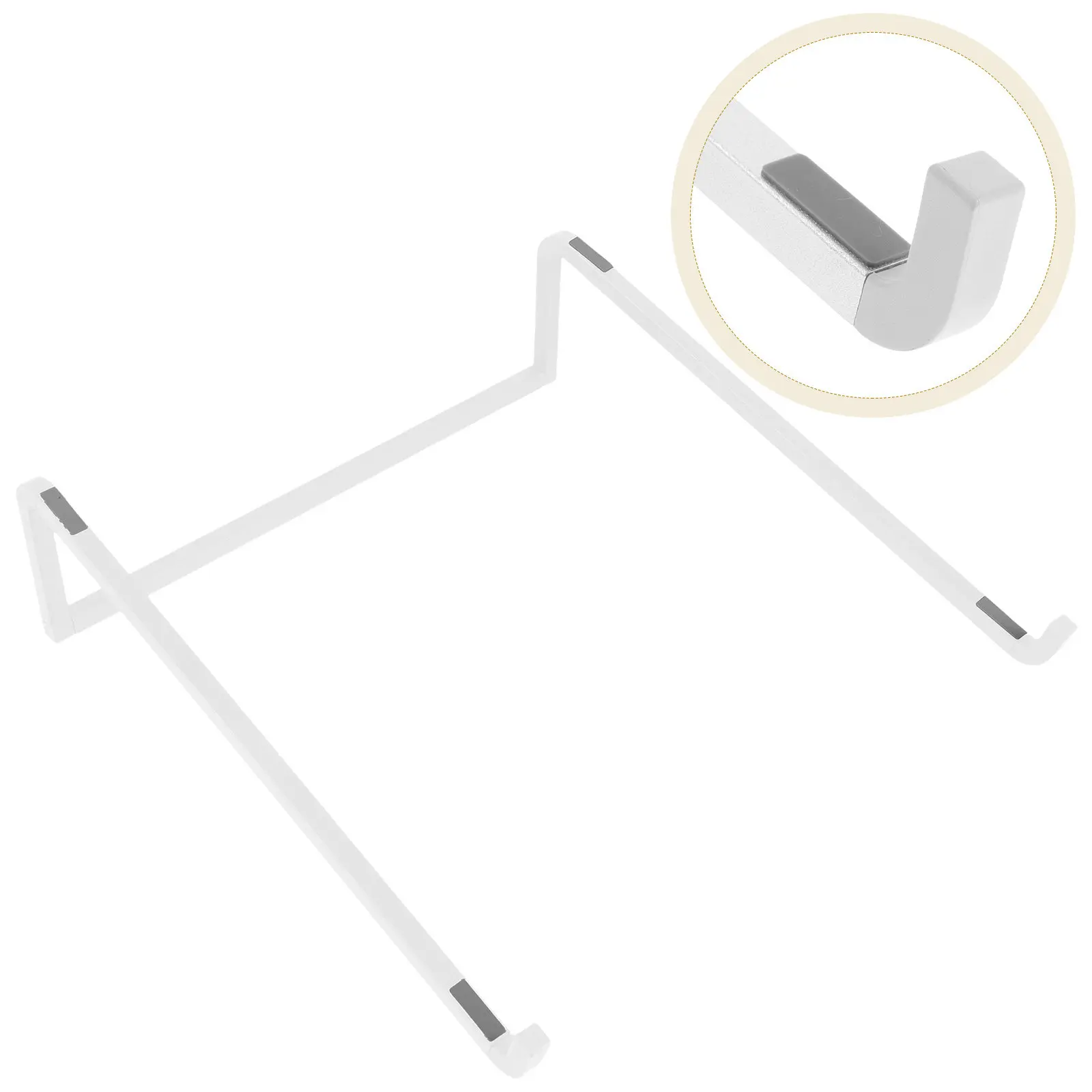Metal Laptop Stand for Desk Sturdy Monitor Riser Laptop Elevation Stand Desktop Computer Holder Metal Shelf Stable