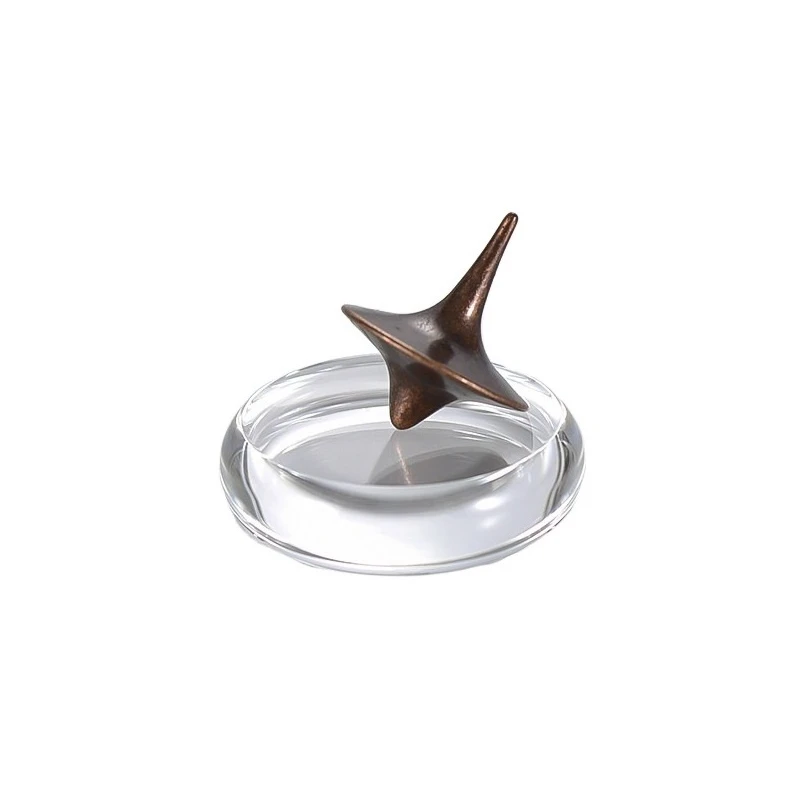 For Crystal gyro tray, crystal smooth tray, double-sided concave K9 base