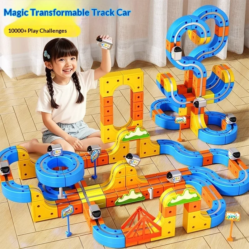 Nowa, magnetyczna kolejka antygrawitacyjna to prezent urodzinowy dla dzieci, który uwolni ich dłonie.