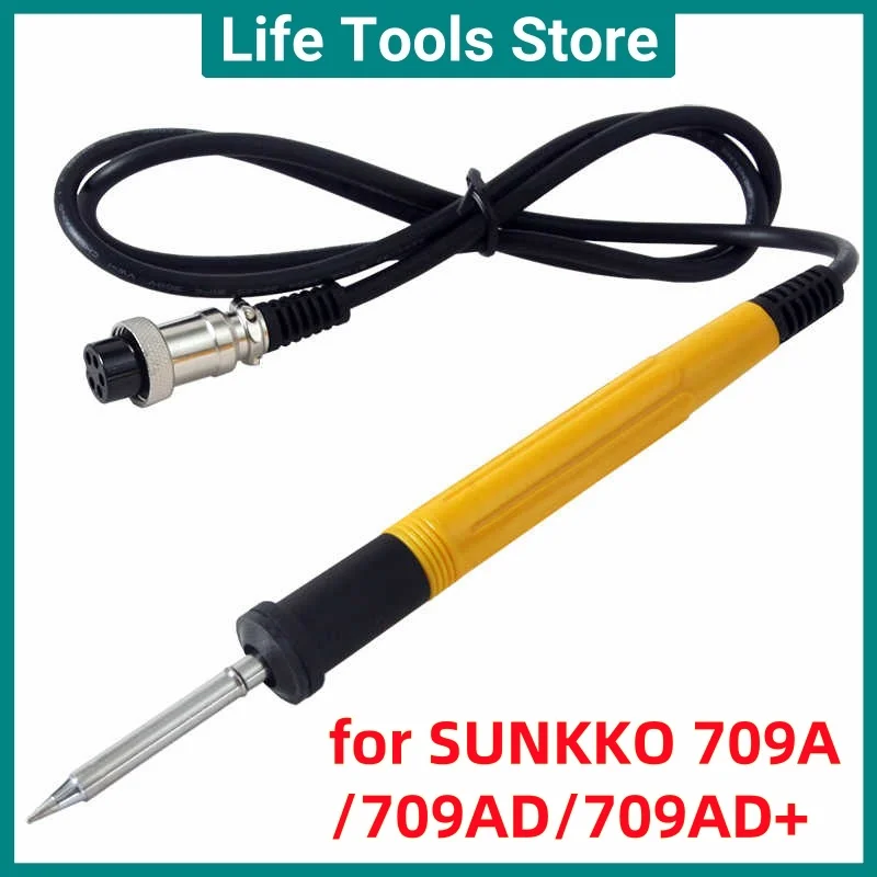 

Электрический паяльник серии SUNKKO 709, ручка T12-B2, железное жало для 709A 709AD 709AD +, замена инструмента для станции точечной сварки