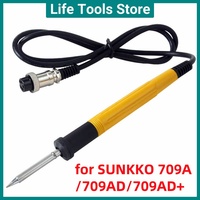 SUNKKO 709 Series Electric Soldering Iron Handle T12-B2 Iron Tip For 709A 709AD 709AD+ Spot Weldering Station Tool Replacement