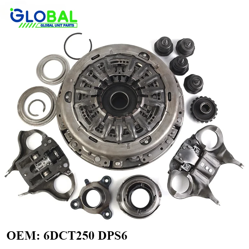 

New 6DCT250 DPS6 Transmission Dual Clutch With Fork Suit For FORD FOCUS 1.6L 2.0L 11-18 LUK 6020008000