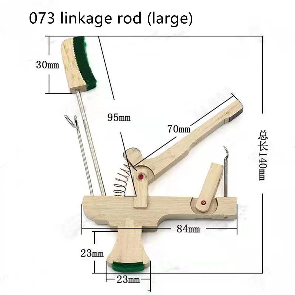 

Rotary piano tuning tool repair spare parts Wood hitting machine UP linkage lever