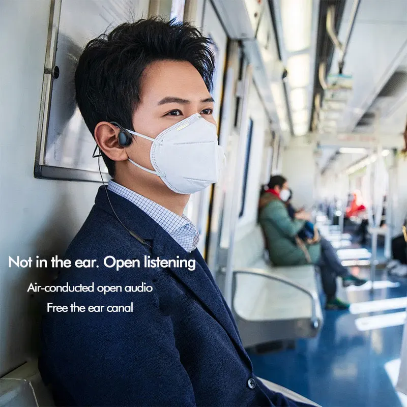 Per Xiaomi Air Conduction 2023 cuffie cablate originali tipo C cuffie indolori Open Ear con microfono per iPhone e Computer Android