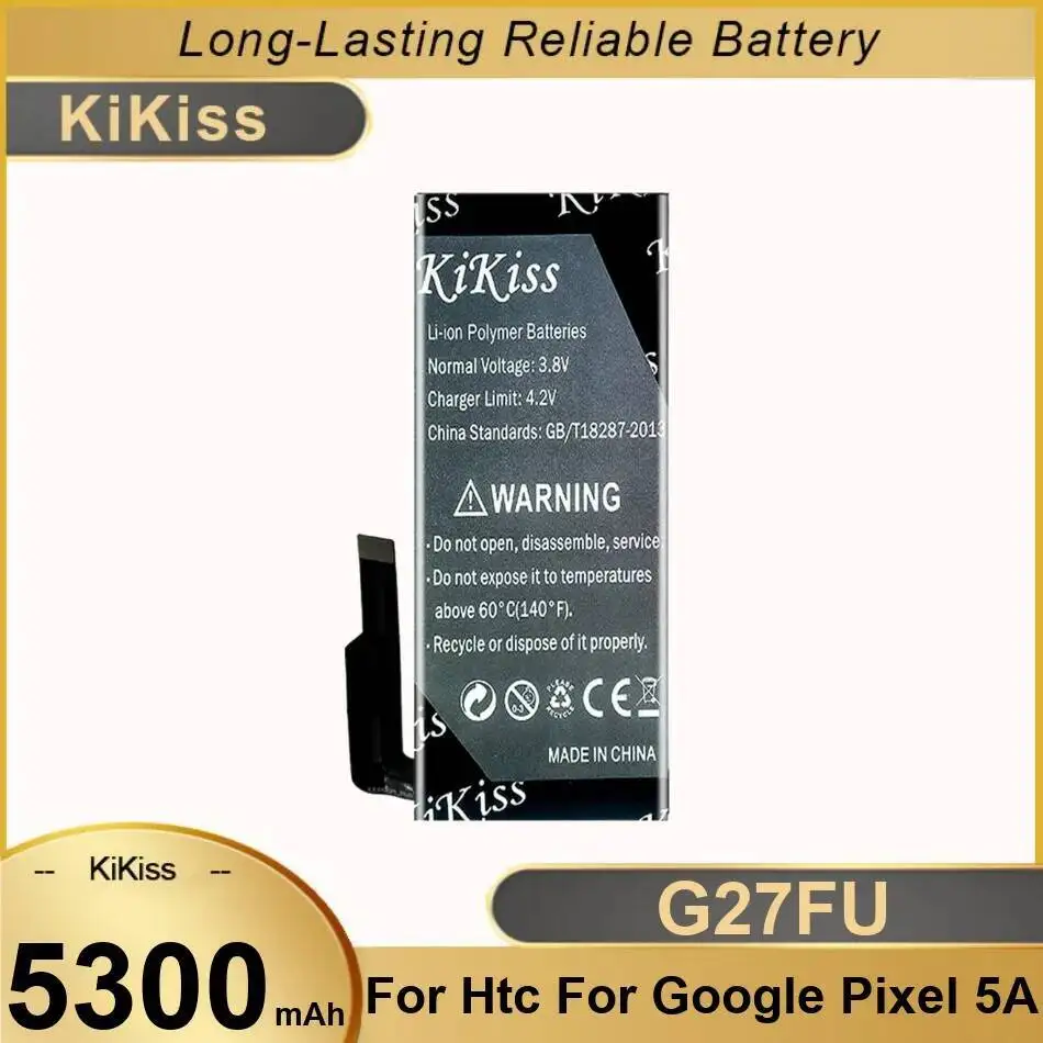 

Mobile Phone Battery 5300Mah Environmentally Friendly For Htc Google Pixel 5A Reliable Power Supply G27FU