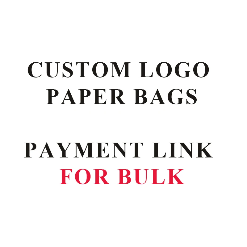 Image of Individuelle Logo Markenimage Text Papier Geschenktüten für Kleinunternehmen Geschenktaschen