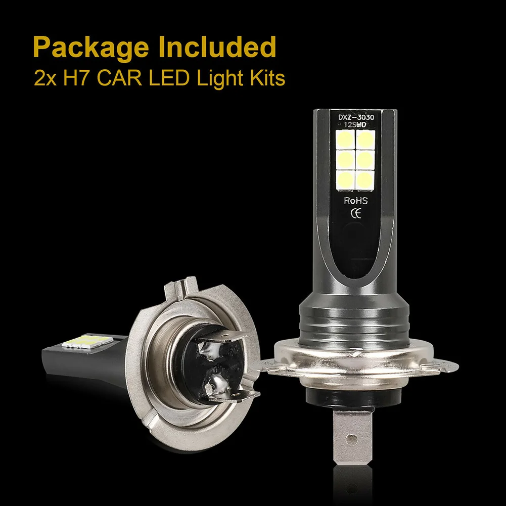 LED Light Kits H7 CAR H7 CAR LED light kits -40-+80 Temperature 9V-32V DC 110W LED Waterproof 2pcs/set 30000LM