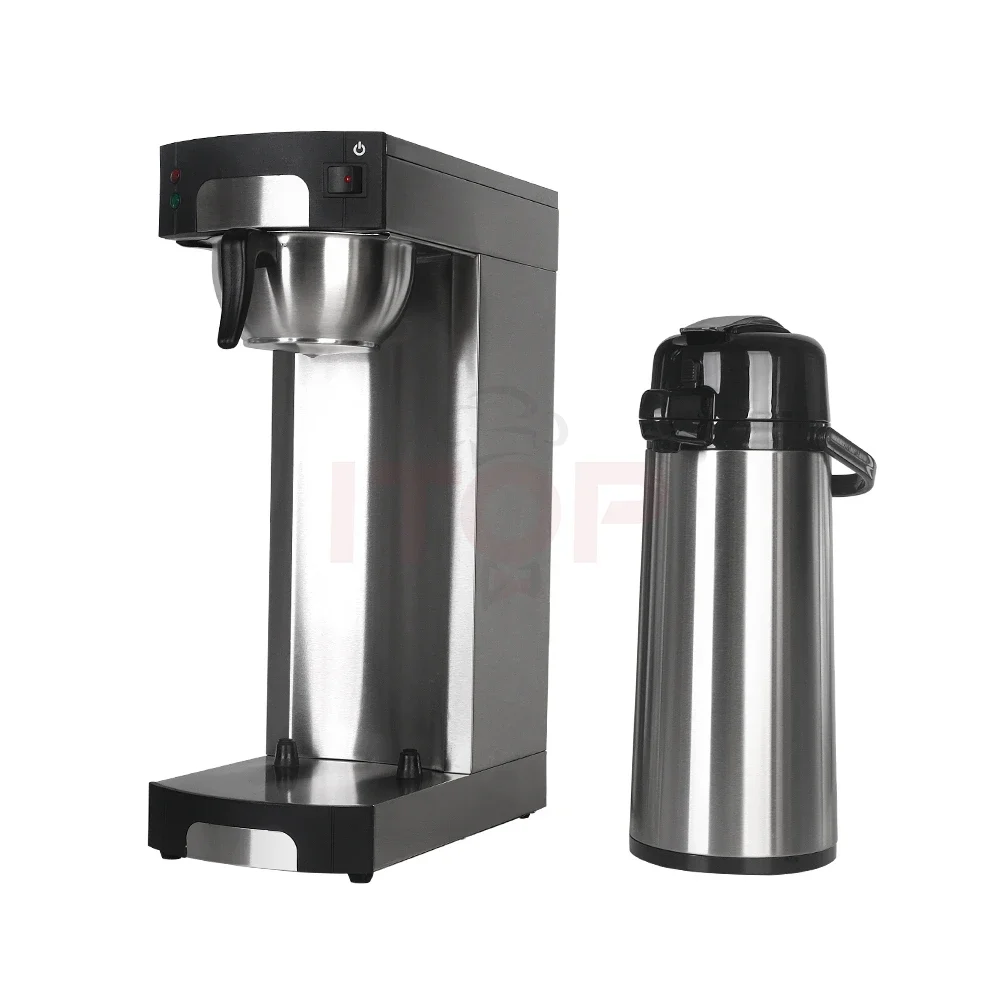 2.2L Simple Operation Stainless Steel Coffee Maker Machine Automatic Commercial Drip Coffee Maker Coffee Machine For Restaurant