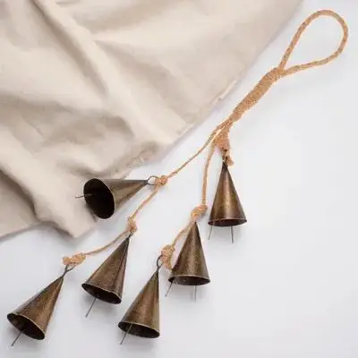 جرس الساحرة الرياح الرنين ديكور معلق تصميم فريد من نوعه باب الصوت هش المنزل مكتب سيارة مهرجان جو جرس الساحرة #6