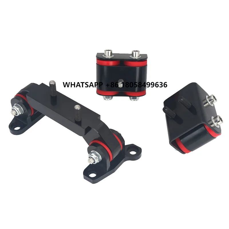 

OEM Subaru Part# 41031AA281 41031AA290 Aluminum Automatic Engine Transmission Mount Kit for Subaru 2002-2019 WRX 2004-2019 STI
