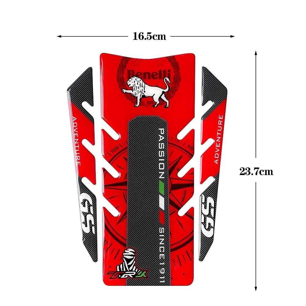 3D Motorcycle Fuel Tank Pad Sticker Motor Bike Decorative Protector Decal Accessories For Benelli TRK 502 TRK502 tkr502
