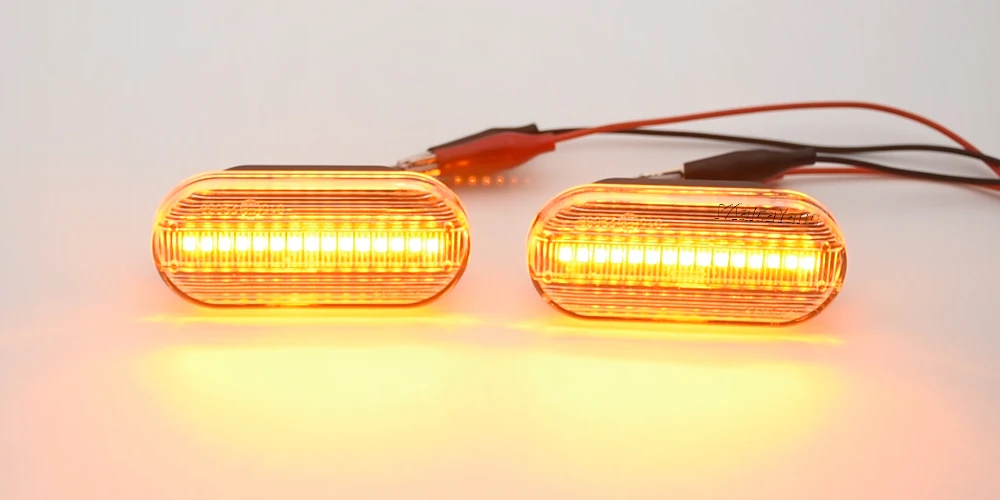 2x Seitenmarkierungsleuchte für Seat Ibiza 6L Cordoba Toledo Leon 1M Skoda Octavia Dynamischer LED-Blinker Blinklicht Blinker – Detail 13
