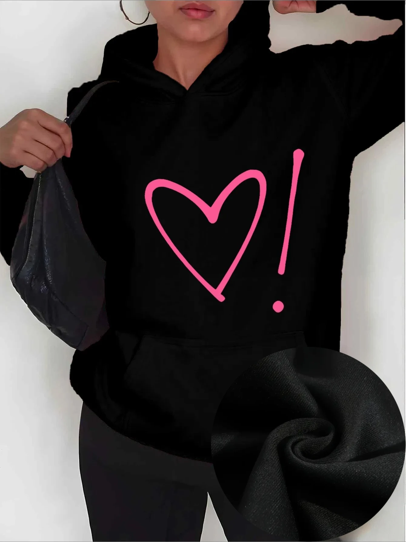 

Men's and Women's Plus Size Printed Top, Loose Casual, Soft, Comfortable and Breathable, Outdoor Sports Loose Pullover Hoodie