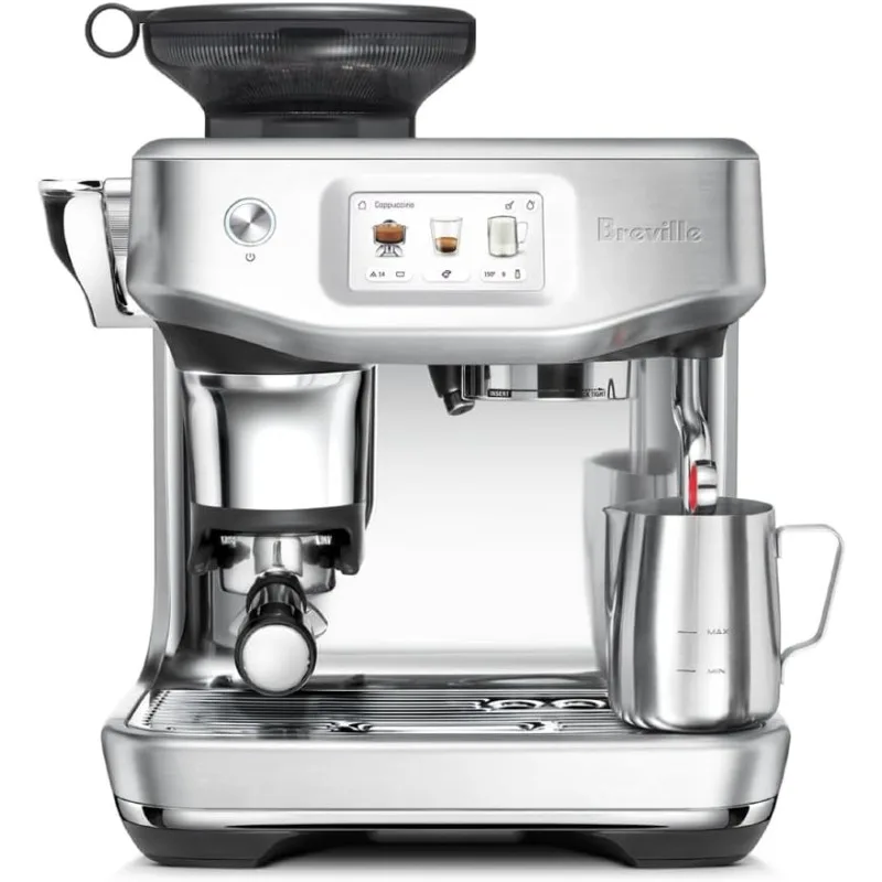 

Бариста Breville Touch Impress эспрессо BES881BSS, Матовая нержавеющая сталь