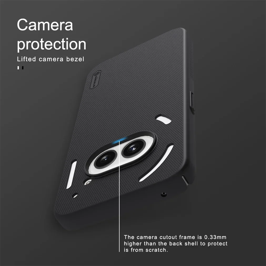 For Nothing Phone 2a / 2a Plus Case NILLKIN Super Frosted Shield Case Hard PC Ultra-Thin Shell Back Cover For Nothing Phone2a