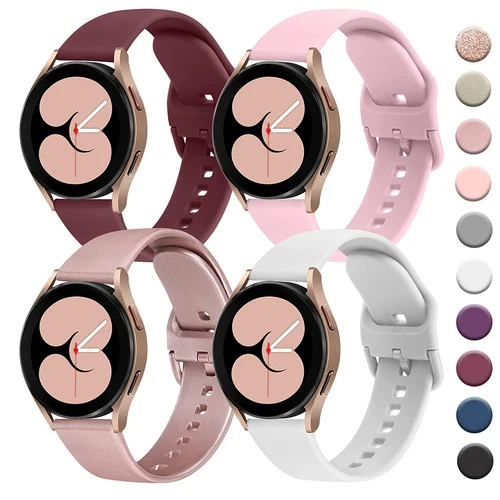 Correa deportiva para Samsung galaxy watch 6/5/pro/3/4/6 Classic 43-47mm/Active 2 pulsera de silicona de 20mm 22mm huawei Gt 4-3-2-2e