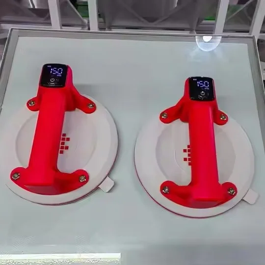 8 "ترقية شاشة ديجيتال التلقائي كوب الشفط الإلكتروني السيراميك غريس بلاط البورسلين أدوات التيل مصاصة فراغ