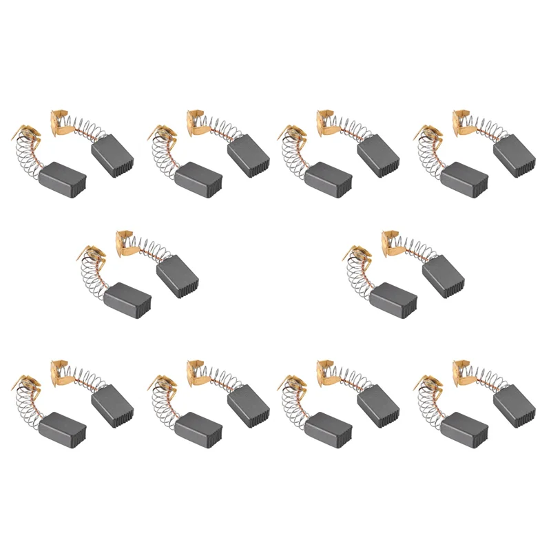 

A58Z 20 Pcs Electric Drill Motor Carbon Brushes 15 X 9 X 6Mm