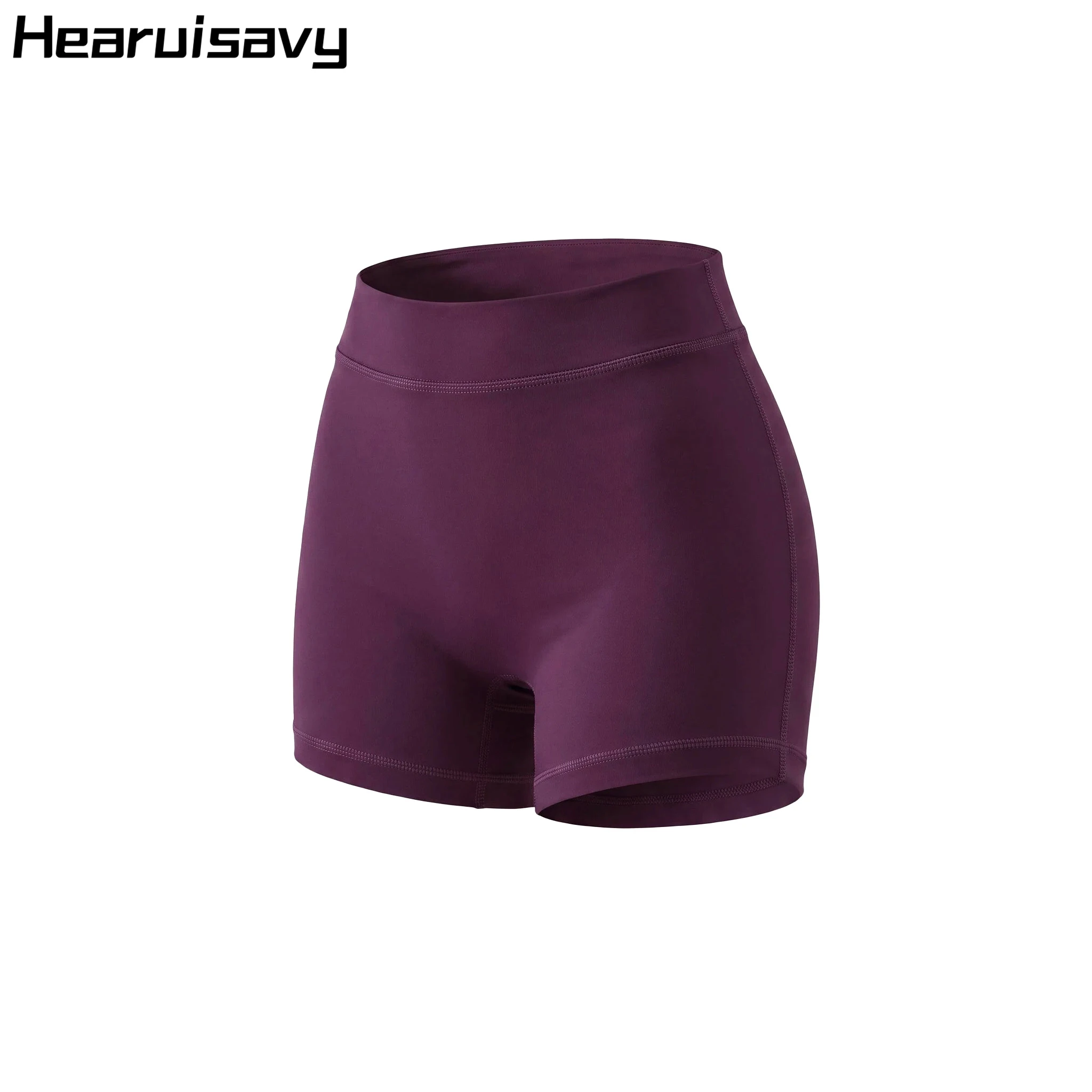 Hearuisavy Sports Shorts Women High Waisted Push Up Fitness Shorts Quick Dry Slim Booty Workout Pants Gym Running Yoga Shorts