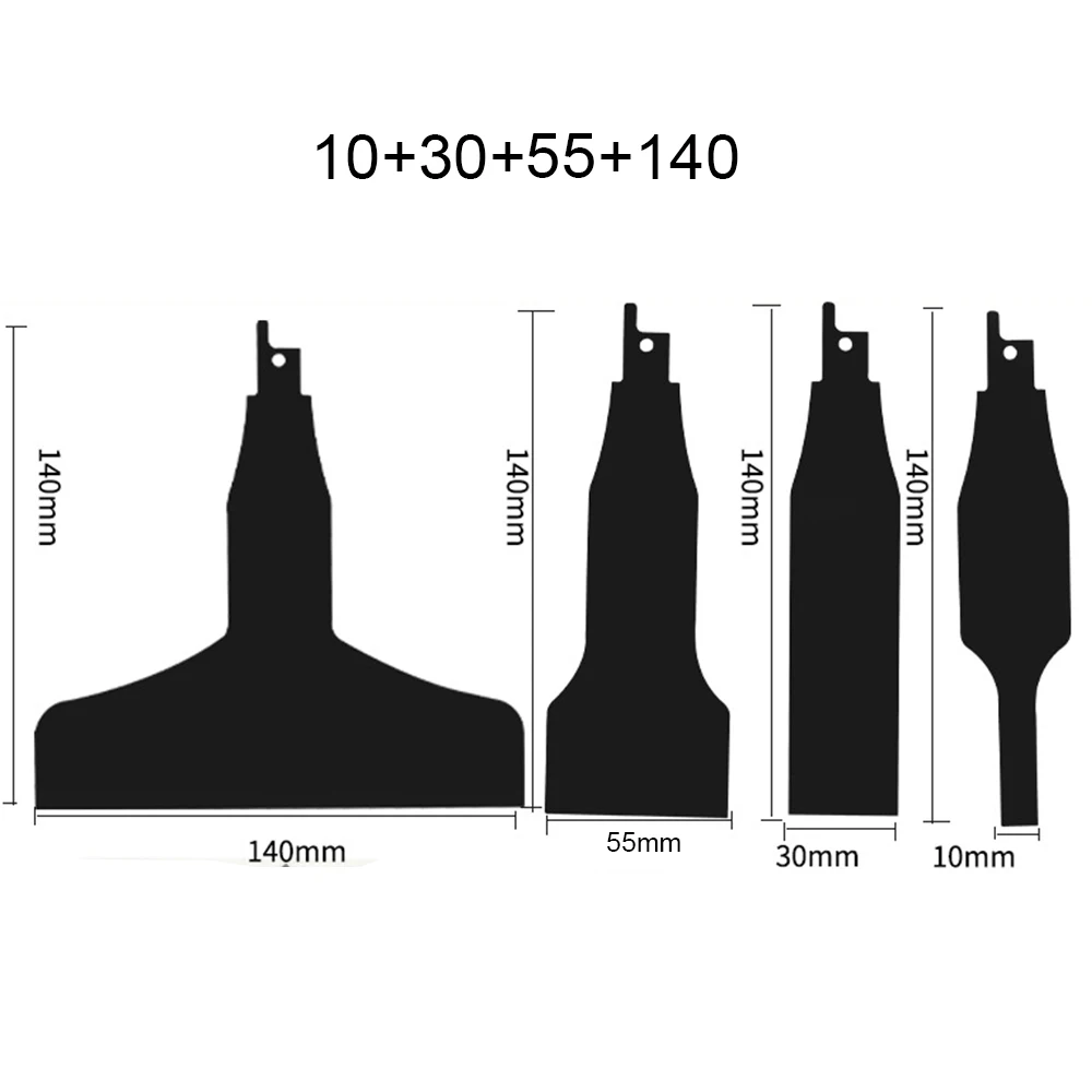 1PCs Saber Saw Blade Electric Reciprocating Saw Blade Metal Rust Removal Wall Scraper Cement Floor Cleaning Alloy Scraper